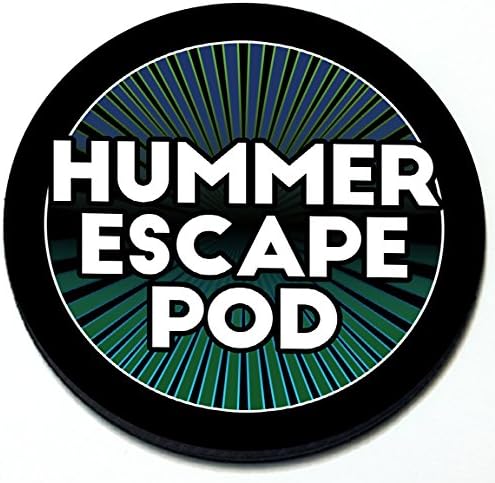 Художествено Отражение на Hummer Escape Pod - Магнитен Икона на Печене за Mini Cooper
