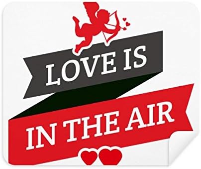 Свети Валентин Любовта е във Въздуха, Плат За Почистване на Екрана за Пречистване на 2 елемента Замшевая Плат