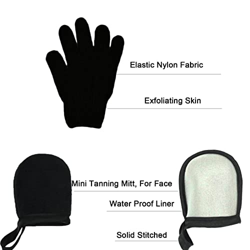 Набор от Аппликаторов за самостоятелна обработка на кожи от 5 части с Ръкавица за самостоятелна обработка на кожи, на Апликатора Лосион