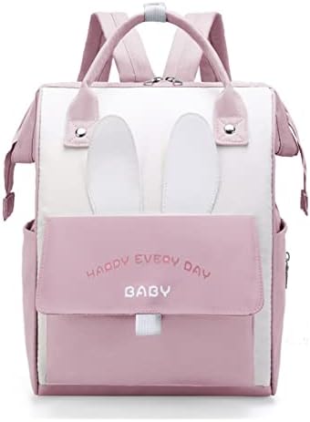 Многофункционална чанта за майките с голям капацитет EOFLW, водоустойчива чанта за съхранение на детски стоки, преносима чанта за мама