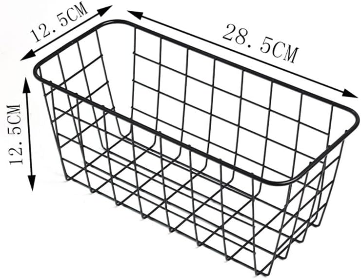 GPPZM Организация за съхранение на кухненски аксесоари за баня Кошница за Съхранение на Правоъгълна кутия (Цвят: E, Размер: 28.5 *