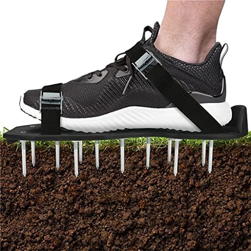 XBWEI/ 1 чифт градински сандали с шипове за билки, с аератор за морава, обувки за нокти, градински инструменти