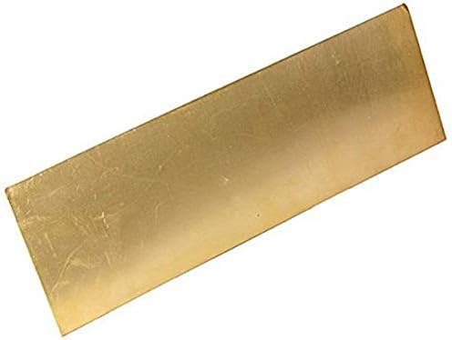 Латунная плоча LUCKNIGHT Brass Sheet Percision Metals Raw Materials2.5X200x300mm от месинг