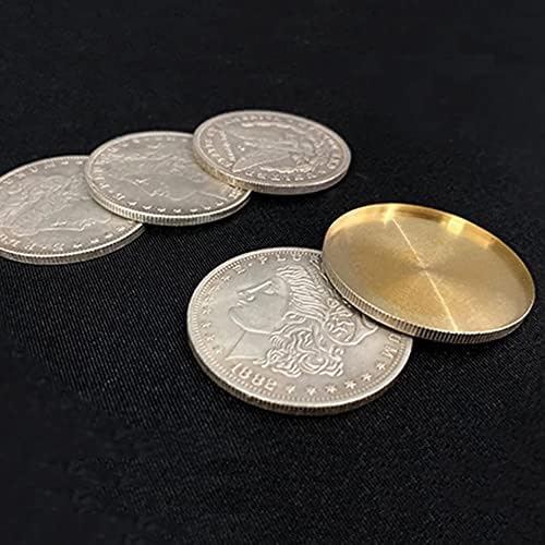 ZQION Morgan Огнен Набор от Монети, Магически Трикове Монети, магически Трик Монети Морган Аксесоари Илюзия Подпори Магьосник