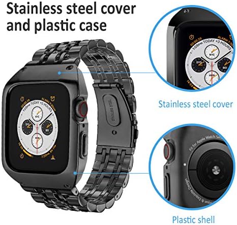 EloBeth е Съвместим с каишка на Apple Watch 44 мм серия 4/5/6 / SE с корпус и каишка Apple Watch 42 мм серия 3 с корпус