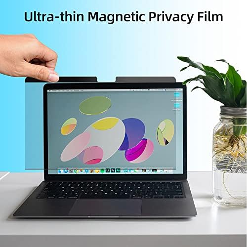 Множество магнитна филм HUIOP, ультратонкая филм за екрана, лесен за инсталиране, съвместима с 14,2-инчов Pro (версия 2021)