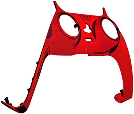 Висококачествена Хромирана Червена Гланцова Декоративна тампон, Съвместима с контролер ps5, работа на смени Клипса Направи
