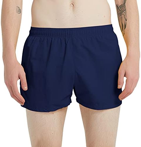 Bmisegm къси Панталони за Мъже, Мъжки Ежедневни Модерни Ежедневни Кратки Обикновена бързо съхнещи Панталони Плюс Размер На Дантела-Къса