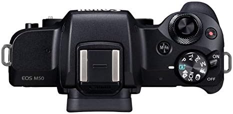 Беззеркальный цифров фотоапарат Canon EOS M50 (международна модел) (с обектив 18-150 STM, черен)