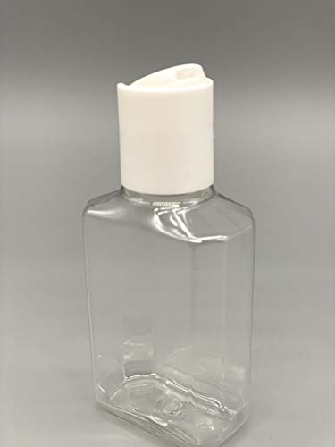 Бутилки за изстискване, 2 унция многократна употреба Прозрачни Празни бутилки за изстискване (опаковка от 12 броя)
