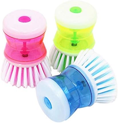 GOSONO 2 ЕЛЕМЕНТА Хидравлична Пластмасова четка за миене на съдове гърне многоцветни кухненски приспособления Инструмент За Миене