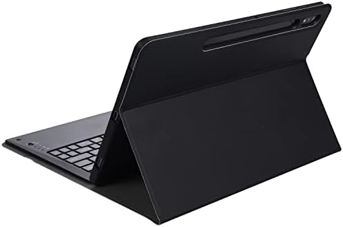 Калъф-клавиатура за Samsung Galaxy Tab S7 FE 12,4 [SM-T730/SM-T736B], безжична Bluetooth клавиатура и калъф-награда от изкуствена