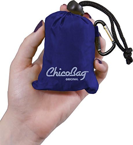 Оригиналната Множество чанта ChicoBag с карабинер | Компактни торби за Многократна употреба за продукти | са Екологично Чисти (опаковка от 4 броя)