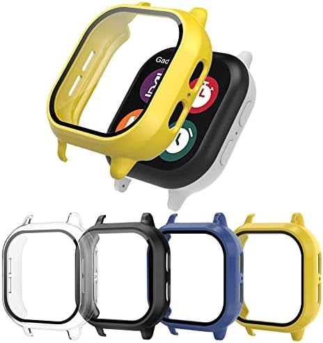 Snyeest [4 опаковки] е Съвместим с защитно фолио за екрана Gizmo Watch 2, трудно броня за КОМПЮТРИ, на лицето панел от закалено стъкло