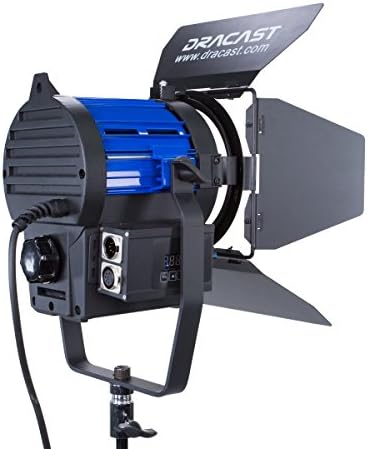 Dracast DRPL-FL-500D Студиен Дневната Светлина LED500 Fresnel, Синьо
