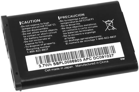 Литиево-йонна батерия за мобилен телефон LG LGIP-520B - Степенен - Литиево-йонна (Li-Ion) - 1000 mah - с 3.7 vdc - В търговията на дребно опаковки