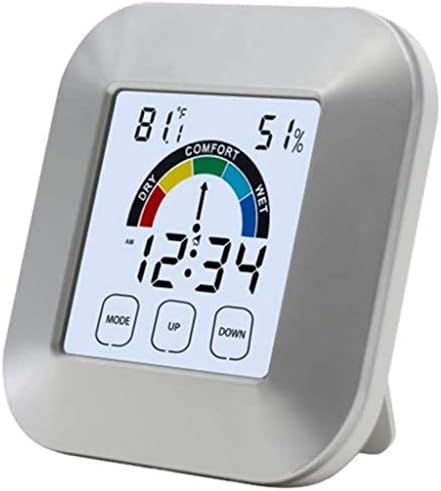 JAHH стаен термометър Стаен термометър - мини-термометър, сензорен влагомер, суха влагомер за дома
