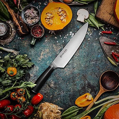 Нож на главния готвач GEAR DISTRICT 8 за приготвяне на храна, всекидневна с Кухненски нож за рязане, остър като бръснач нож на главния готвач, выкованный от високо немска с