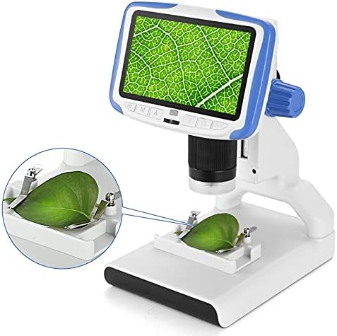 LIUJUN 200X Дигитален Микроскоп 5 Дисплей Видео Микроскоп Електронен Микроскоп Истински Научен Биологичен Инструмент