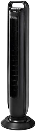 n/a 30-инчов Осцилиращ кула вентилатор с 3 настройки на скоростта и таймер за автоматично изключване, Стоящ вентилатор Цвят: A, размер: