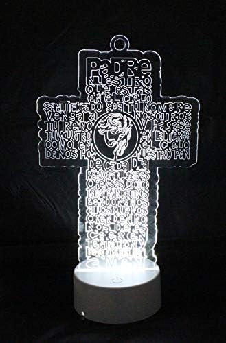 6 Led цветни каботажните за кръст Гардиън Jesus Guadalupe JHS Cup, Лазерно Кръщение, Централно украса за Първо Причастие,