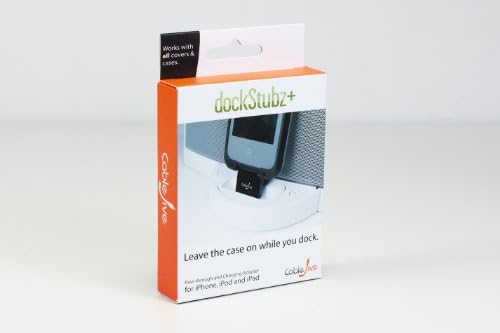 Конвертор такса CableJive dockStubz + и 30-пинов чрез адаптер и инжектор за хранене за остарели iPhone, iPod и iPad