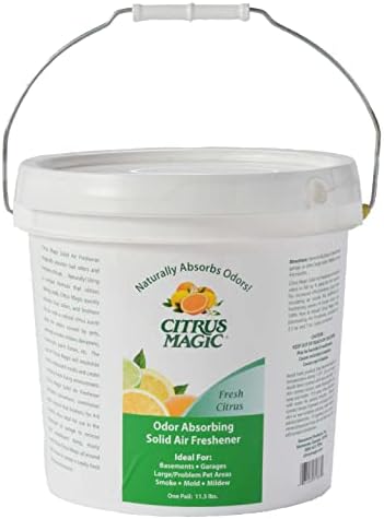 Твърди Освежители за въздух, Абсорбиращ миризма Citrus Magic, Пресни Цитрусови плодове, 11,5 килограма
