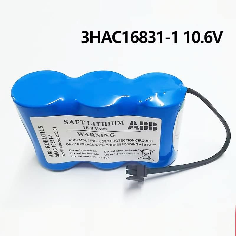 HUANGHONGHU 2 опаковки 3HAC16831-1 Батерия ABB 10,8 V 17Ah за контролер робот ABB Батерия 3HAC16831-1 LS33600 неперезаряжаемая
