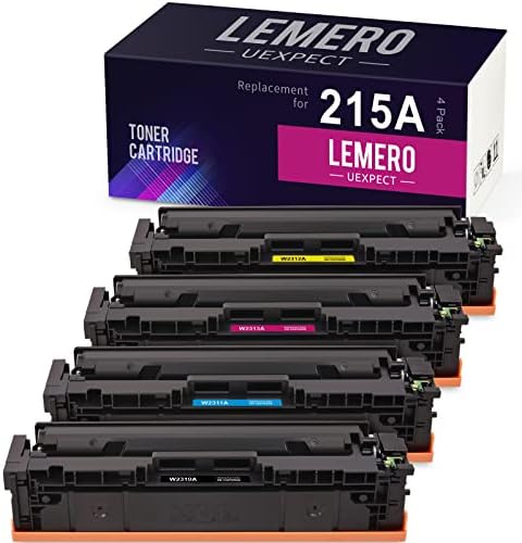 LemeroUexpect 215A с чип, Съвместими тонер Касета с тонер, Смяна на HP 215A Касета с тонер W2310A за принтер Color Laser Pro MFP M182