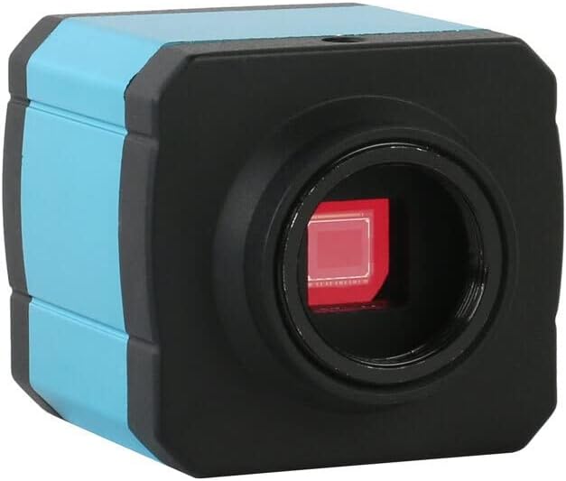 Обзавеждане за лабораторен микроскоп 18MP 1080P USB Промишлен Цифров Електронен Видеомикроскоп Камера C Монтиране на Аксесоари за микроскоп (Цвят: обектив 180x)