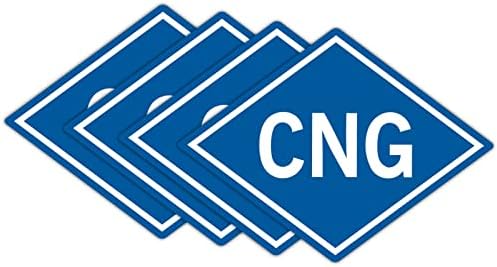 Винилови Стикери за CNG | Етикети На Компресиран Природен Газ | Етикети за контейнери | Винил Маркери