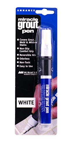 Дръжка за фугиране на Miracle Sealants GRTPENWHT-6PK, Бяла, 6 Опаковки