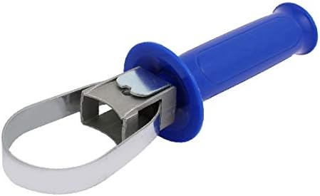 Електрическа перфораторная бормашина X-DREE с регулируема конец с дължина 24 см, Пластмасова дръжка с предната страна, синьо (Impugnatura