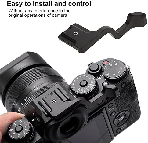 Метална ръкохватка за камерата Jopwkuin, Ръкохватка за палеца на камера От алуминиева сплав, Удобна Дръжка, Специално Разработена за фотоапарати X-T1