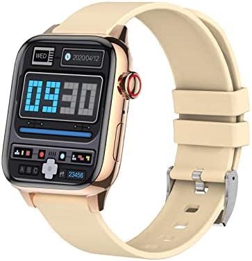 Умен часовник Bzdzmqm за жени и мъже, Многофункционални умен часовник Bluetooth 5.1, метален корпус с едно докосване на екрана 1,69 инча, персонализиране на интерфейса, монито?