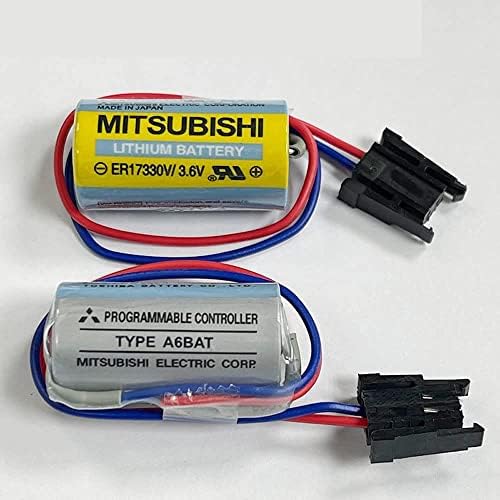 Литиева батерия BAOBUTE 1700mah MR-ПРИЛЕП ER17330V/3,6 V A6BAT АД за системата за ЦПУ Mitsubishi FANUC (25 бр.)