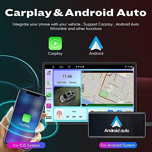 WOSTOKE 13,1 Android-радио CarPlay и Android Auto Авторадио Автомобилната Навигация Стерео мултимедиен плейър GPS Сензорен екран с RDS функция на DSP БТ WiFi Подмяна на устройство за Kia Sportag