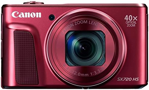 Цифров фотоапарат Canon PowerShot SX720 HS (Червен)