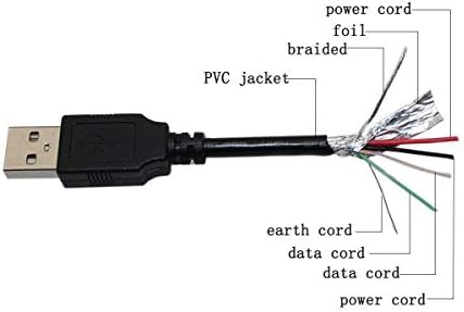 Marg 3,3 Фута USB Кабел За Трансфер на Данни/Зареждане, Зарядно Устройство, захранващ Кабел за QFX BT-186 Пикап Преносим Мултимедиен