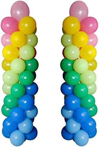 Комплект Поставки за колони от балони SKOLOO за секс, Комплект Колони от балони с дължина 5 метра, Комплект от 2 броя, Комплект за Монтаж