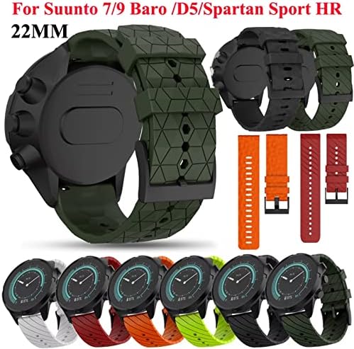 Сменяеми Силиконови Въжета За смарт часа DAIKMZ 24 мм За Suunto D5/7/9/ Baro Spartan Спортни Ръчни Часовници HR Baro Smartwatch