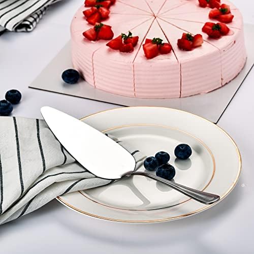IMEEA Набор от ножове за сватбената торта и сервировочный комплект Комплект за рязане на торта от неръждаема стомана за сватбената