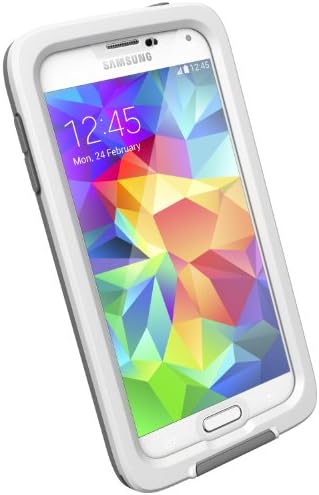 Здрав калъф FRĒ за Galaxy S5 - на Дребно опаковка - Бял / Прозрачен / Сив