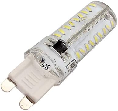 X-DREE AC 220V 5W G9 3014SMD Led царевичен крушка 72-led силиконова лампа с регулируема яркост Неутрален цвят бял (AC 220V 5W G9 3014SMD Bombilla