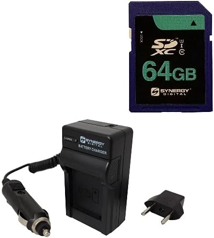 Комплект аксесоари, съвместими с Synergy Digital работи с видеокамера Sony HDR-CX675 Full HD, включва: Зарядно устройство SDM-109, на картата