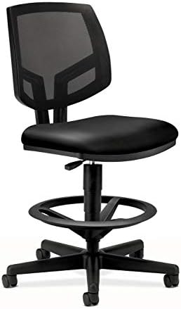 Уважаеми компанията SB11.T HON5715SB11T Офис стол с регулируема облегалка, осеян с мрежа HON Volt, Черен (H5715)