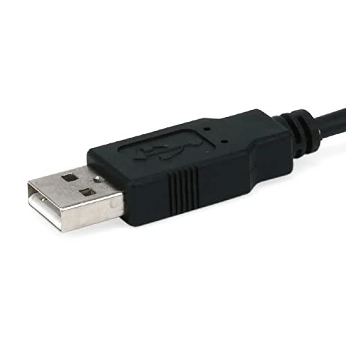 USB кабел за цифров фотоапарат Synergy, съвместим с цифров фотоапарат Nikon Z50, USB-кабел за трансфер на данни microUSB-USB (2.0) с дължина