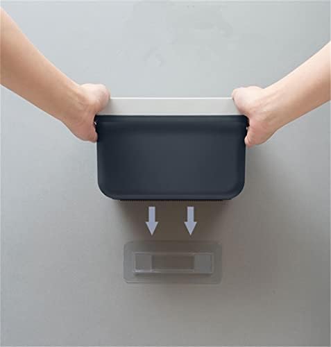ZLDXDP Монтиране на стена Полк за Баня Кутия за тоалетни принадлежности, Държач за Тоалетна Хартия Калъф За Салфетки Рафтове За Съхранение