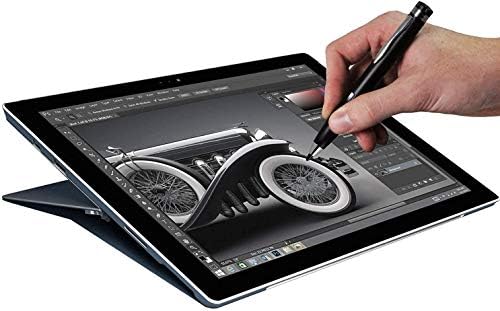 Активен цифров стилус Broonel Black Fine Point - е Съвместим с 14-инчов сензорен екран ASUS C433 Full HD ChromeBook Flip