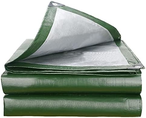 Брезент FLSXC с проушинами за открит палатка за къмпинг, Здрав /Устойчив на спукване на сверхпрочный найлонова брезент, адаптивни (Цвят: